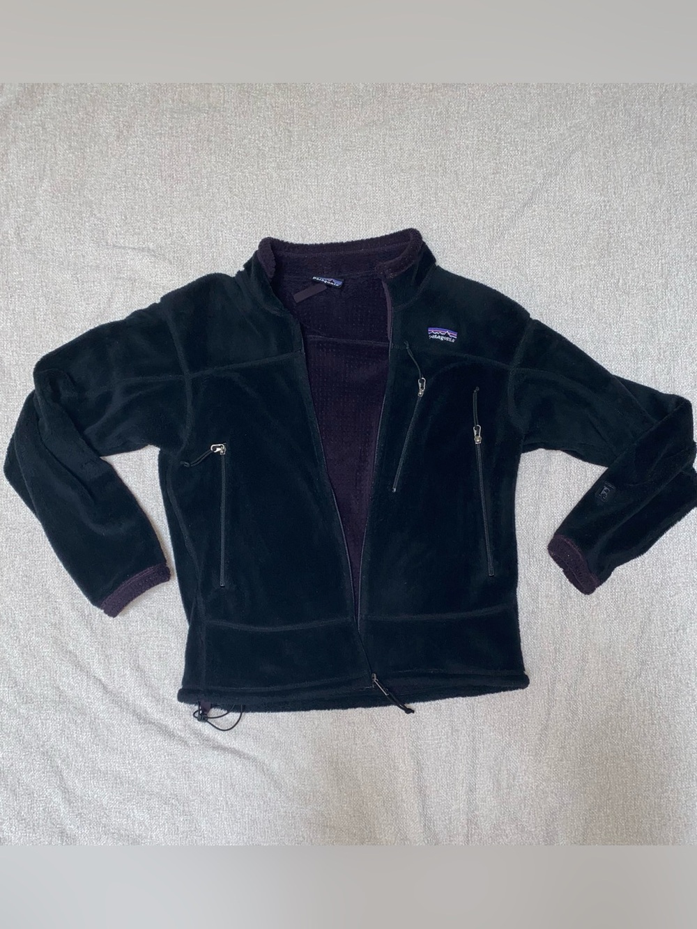 VTG 2002 Patagonia Regulator R4 Fleece Jacket Windproof - Made in USA. Mens M